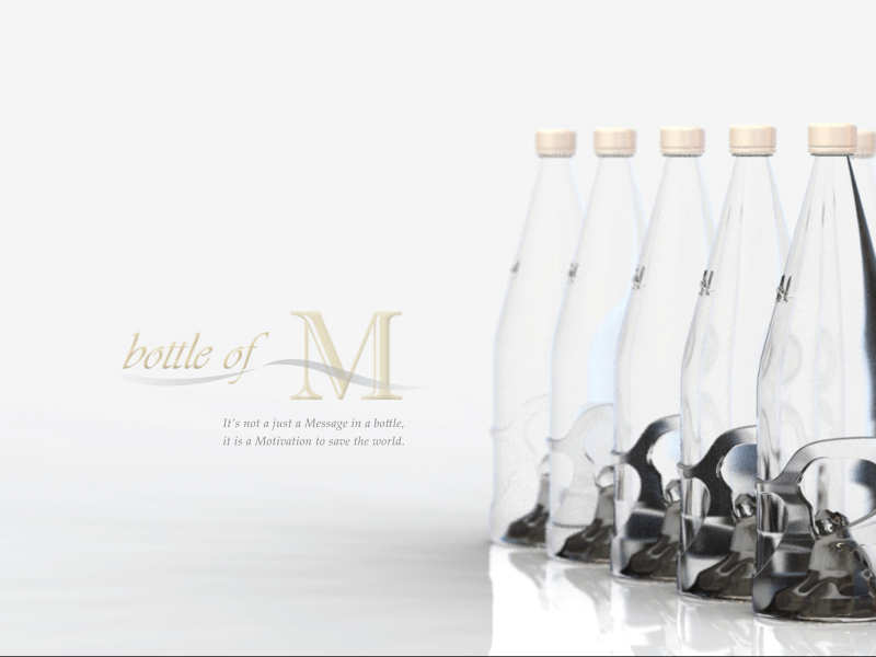 Bottle of M